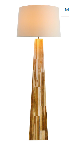 Continental Home Teak Floor Lamp