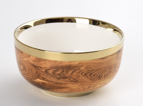 Pampa Bay Small Wood Bowl