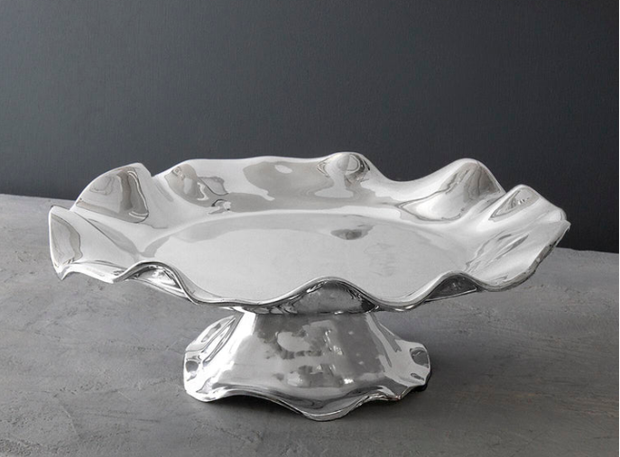 Beatriz Ball PEDESTAL Vento Olanes Cake Plate