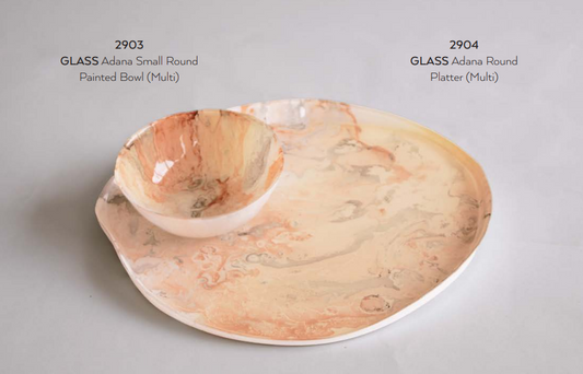 Beatriz Ball GLASS Adana Round Platter (Multi)