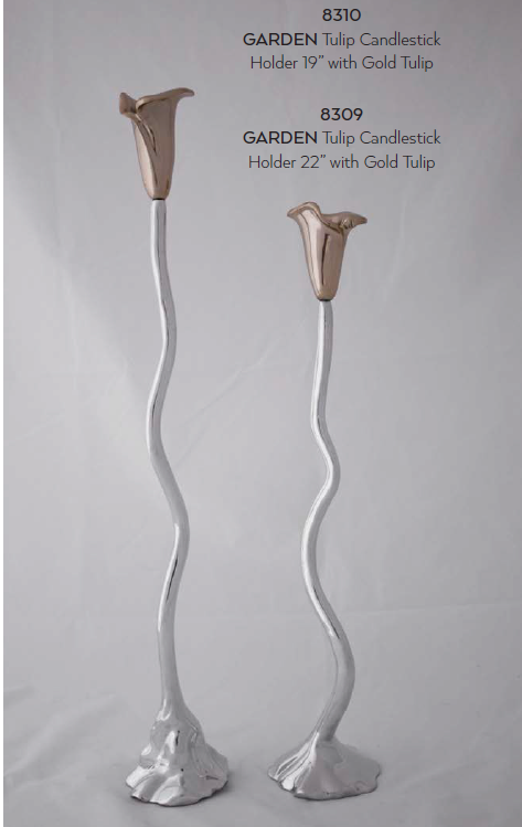 Beatriz Ball Tulip Candlestick (set of 2)