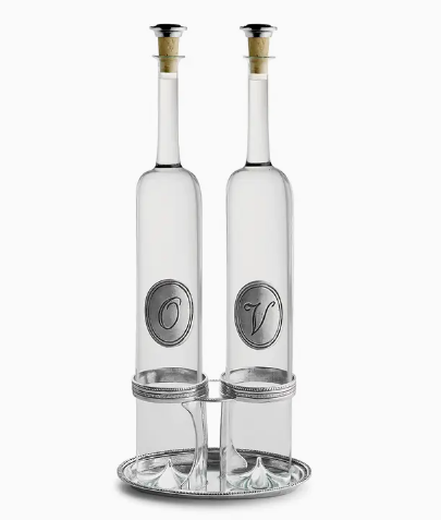 Arte Italica Tavola Tall Oil and Vinegar with Caddy