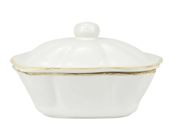 ITALIAN BAKERS SQUARE COVERED CASSEROLE DISH