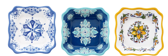 Le Cadeaux Mini Dipping Bowls Set of 3