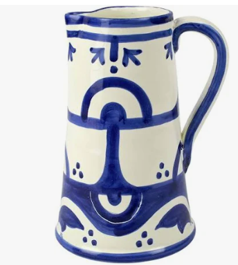 VIETRI Mosaico Cobalt Pitcher