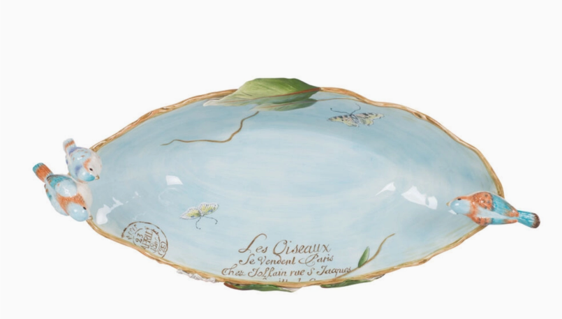 Fitz & Floyd Toulouse Centerpiece Bowl