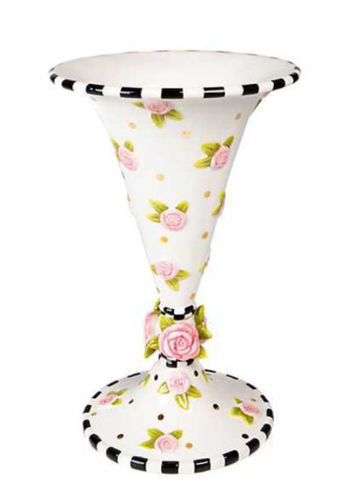 Mackenzie Childs Really Rosy Vase