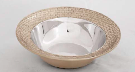 Beatriz SIERRA MODERN Nassau Small Bowl (Silver and Gold)