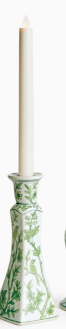 Napa Home Green/White Candlestick XL