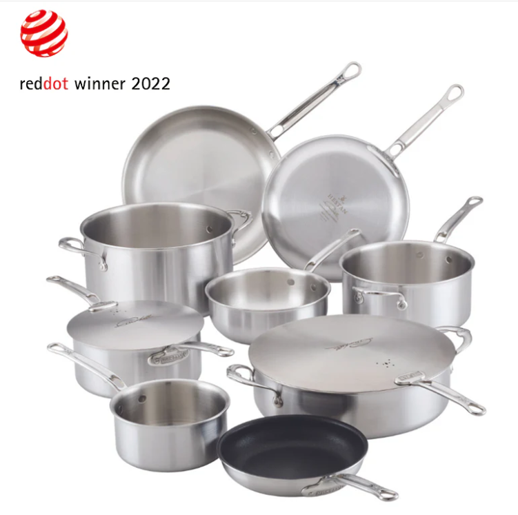 Thomas Keller Insignia  Commercial Clad Stainless Steel 11-Piece Cookware Set (In Store Pickup Only)