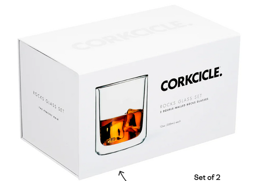 Corkcicle Rocks Glass Set (2)